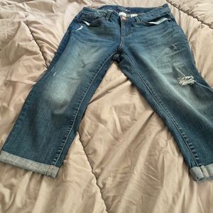 Time and Tru denim capris size10